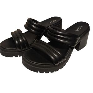 Mia Women's Beachy Summer Platform Chunky Gothic Witchy Summer Sandals size 10